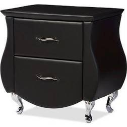 Baxton Studio Erin Bedside Table 16.2x25.2"