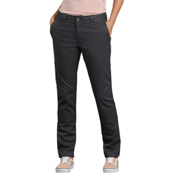 Dickies Women's Slim Fit Double Knee Pants - Black