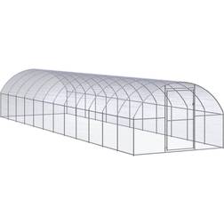 vidaXL Outdoor Chicken Coop 3x12x2 m Steel