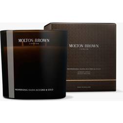 Molton Brown Mesmerising Oudh Accord & Gold Scented Luxury Candle, 600g Duftkerzen