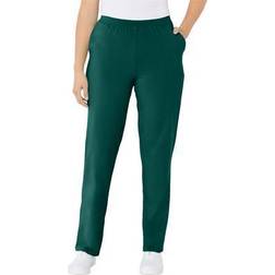 Catherines Plus Women's Suprema Pant in Emerald (Size 4XWP)