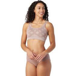 Smartwool Women's Seamless Strappy Bra Sports bra XS, pink/brown