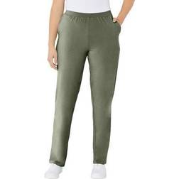 Catherines Plus Women's Suprema Pant in Grape Leaf (Size 2XWP)
