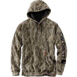 Carhartt Men's Loose Fit Midweight Camo Sleeve Graphic Sweatshirt