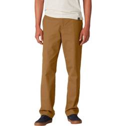 Dickies Skateboarding Slim Fit Pants - Brown Duck Contrast Topstitch