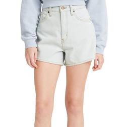 Levi's High Waisted Mom Women's Shorts - Stripey