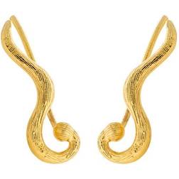 Pernille Corydon Elva Ear Climbers - Gold