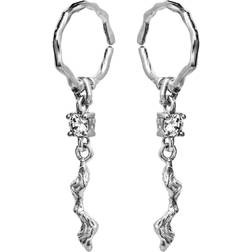 Maanesten Como Earring - Silver/Transparent