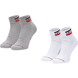 Levi's Mid Cut 2PPK Socks 37157-0146