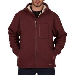 Smith Workwear Sherpa Lined Hooded Thermal Shirt Jacket