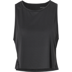 Superdry Train Cropped Sleeveless T-shirt