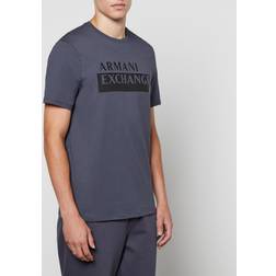 Armani Exchange Tape Logo Cotton-Jersey T-Shirt