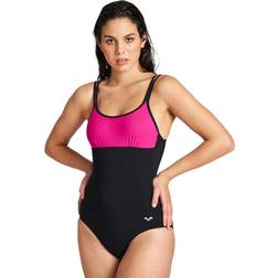 Arena One-piece Swimsuit Betta U Back Black/pink