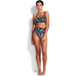 Seafolly Women's Folklore Cup Halter Bra Bikini top 8