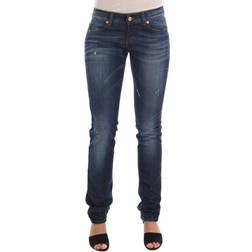 John Galliano Wash Cotton Stretch Skinny Low Women's Jeans