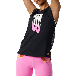 New Balance Relentless Fashion Tank Top Women's Tops Running Tank Top