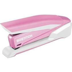 inCOURAGE 20 Desktop Stapler, 20-Sheet Capacity, Pink/White