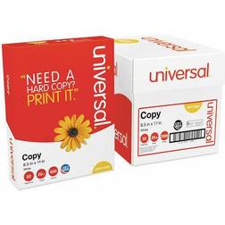 Universal 8.5" x 11" Laser Paper, 92 Brightness, 5/Carton (UNV11289) White