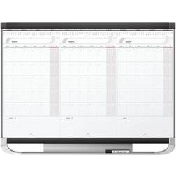 Quartet Prestige Total Erase Calendar Whiteboard, Graphite Frame, 3 x 2 (CMP32P2) Quill