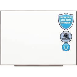 Fusion Nano-Clean Magnetic Whiteboard, 48 x 36, Silver Frame