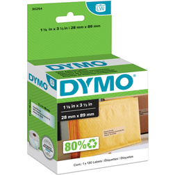 Dymo LabelWriter 30254 Address Labels, Clear 130 Labels