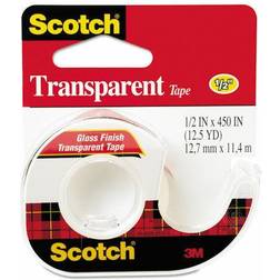 3M Scotch Transparent Tape 1/2 x 450