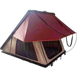 Trustmade Max Hardshell Rooftop Tent, Black/Beige