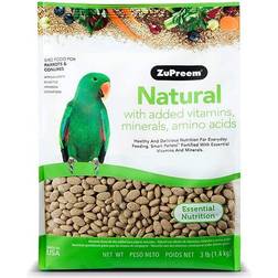 ZuPreem AvianMaintenance Natural Bird Diet for Parrots & Conures, 3