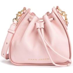 Marc Jacobs Leather Mini Bucket Bag - Peach Whip