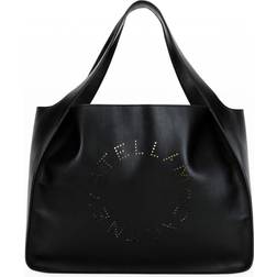 Stella McCartney Logo Tote Black one-size