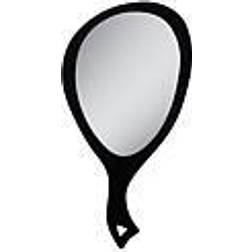 Zadro Large Teardrop Hand Held Mirror with 1X Magnification
