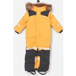 Didriksons Bjärven Coverall Kids fire 2022 Ski Overalls