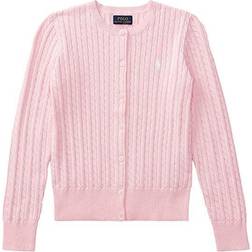 Polo Ralph Lauren Girl's Cable-Knit Cardigan - Pink