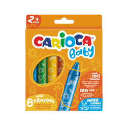 CARIOCA 42892, Mjuk, Multifärg, 8 styck