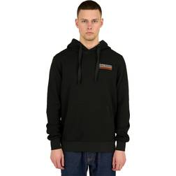 Knowledge Cotton Apparel Oversized Badge Pullover Hoodie