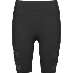 Urban Classics Ladies High Waist Tech Mesh AOP Cycle Shorts Shorts Dam