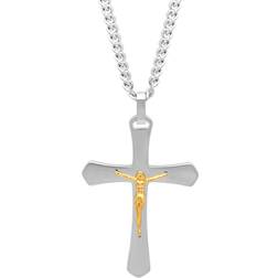 Mens Gentlemen's Classics(tm) Crucifix Pendant Necklace