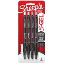 Sharpie S-Gel 4pk Gel Pens 1.0mm Medium Tip Black