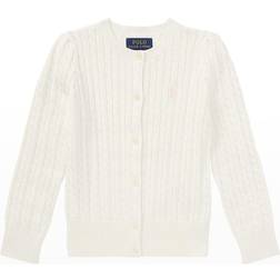 Polo Ralph Lauren Girl's Cable-Knit Cotton Cardigan - White (412776)