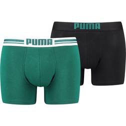 Puma Placed Logo Boxer 2-pack kalsonger varsity combo Herr