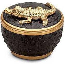 L'Objet Crocodile Black/Gold Candle