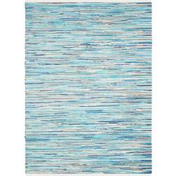 Safavieh Rag Rug Collection Multicolor, Turquoise 72.008x107.992"