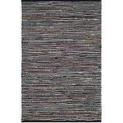 Safavieh Rag Rug Collection Multicolor, Black 96x120"