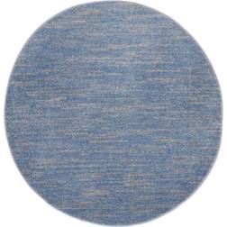 Nourison Essentials NRE01 Blue, Gray 47.992"