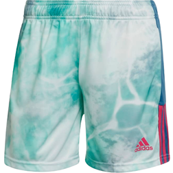 Adidas Women's Tiro Shorts - Altered Blue/Mint Rush/White