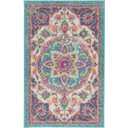 Nourison Passion Multicolor, White 22x34"