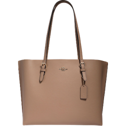 Coach Mollie Tote - Gold/Taupe Oxblood