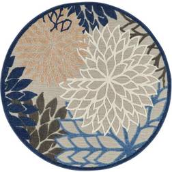 Nourison Aloha ALH05 Multicolor, Blue 62.992x62.992"