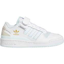 Adidas Junior Forum Low - Cloud White/Almost Blue/Chalk White