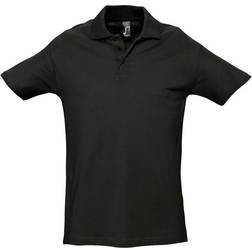 Sols Men's Spring II Short Sleeve Polo Shirt - Black
